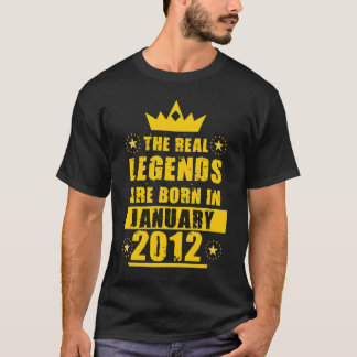 Die wahren Legenden sind im Retro-Januar 2012 Gebo T-Shirt