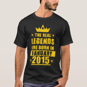 Die wahren Legenden sind im Retro-Januar 2015 Gebo T-Shirt