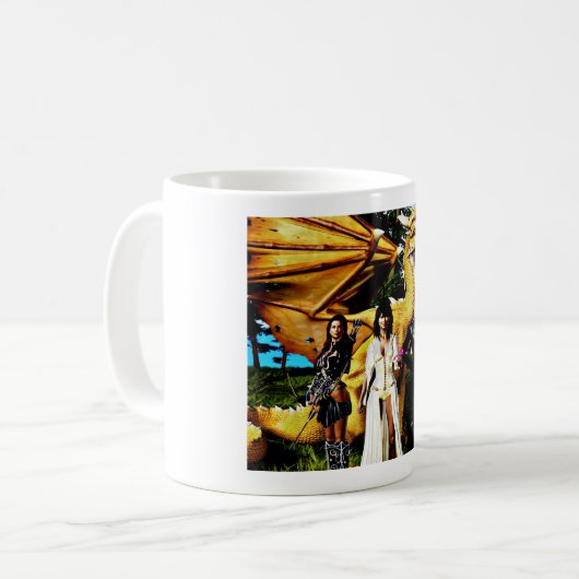 Die wahren Ritter von Dragonwright Tasse (Vorderseite Links)