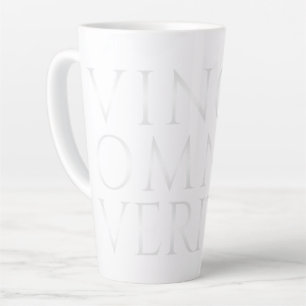 DIE WAHRHEIT BESIEGT ALLES - Light Latte Mug Milchtasse