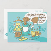 Die Wahrheit hinter der Postkarte des Grundstückst (Vorne/Hinten)