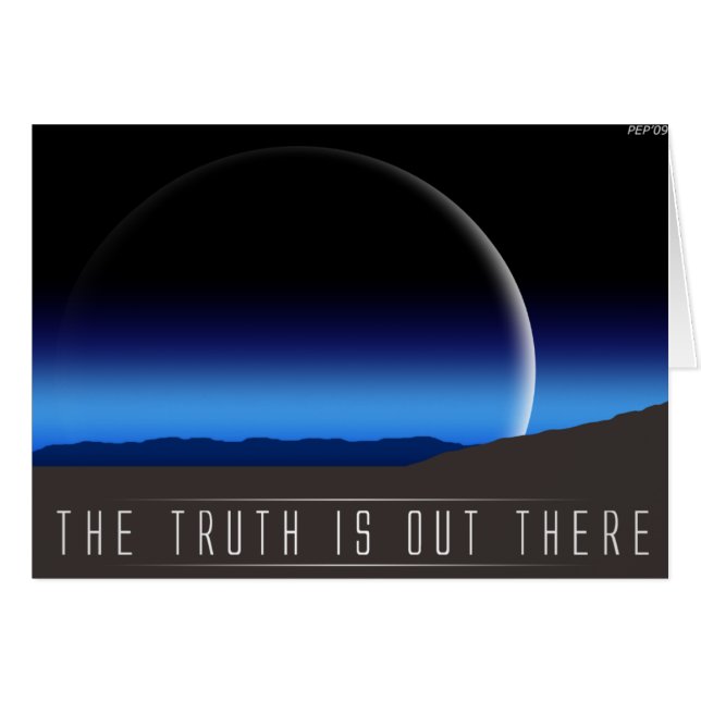 Die Wahrheit ist da draußen (Vorderseite (Horizontal))
