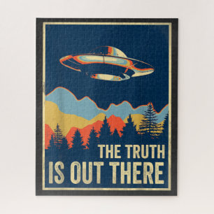 Die Wahrheit ist da draußen Area 51 Alien UFO Puzzle