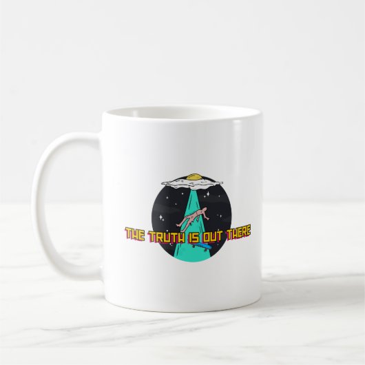 Die Wahrheit ist da draußen Kaffeetasse (Links)