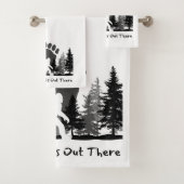 Die Wahrheit ist draußen Bigfoot Badhandtuch Set (Insitu)