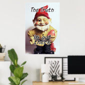 Die Wahrheit ist draußen Poster (Heimbüro)
