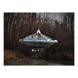 "Die Wahrheit ist hier" Fotodruck