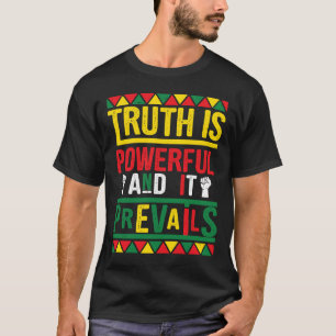 Die Wahrheit ist mächtig und prächtig schwarze Wah T-Shirt