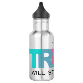 Die Wahrheit Set dir Freude Edelstahlflasche (Links)