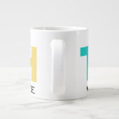 Die Wahrheit Set dir Freude Jumbo-Tasse (Rückseite)