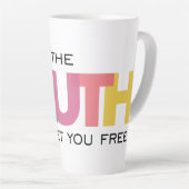 Die Wahrheit Set dir Freude Milchtasse (Rechte Ecke)