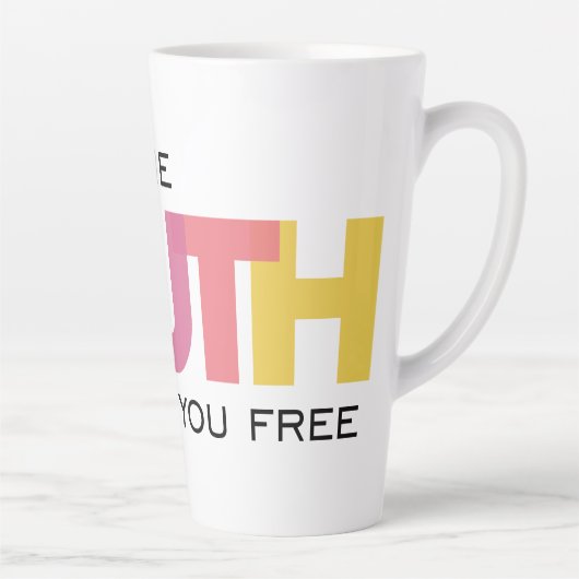 Die Wahrheit Set dir Freude Milchtasse (Rechts)