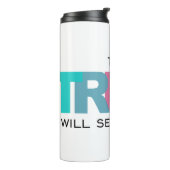 Die Wahrheit Set dir Freude Thermosbecher (Nach links gedreht)