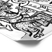 Die Wahrheit über die Bibel (Cartoon) Poster (Ecke)