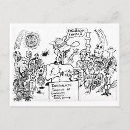 Die Wahrheit über die Bibel (Cartoon) Postkarte