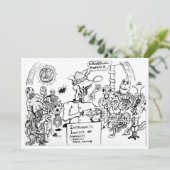 Die Wahrheit über die Bibelkarte (Cartoon) (Stehend Vorderseite)