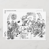 Die Wahrheit über die Bibelkarte (Cartoon) (Vorne/Hinten)