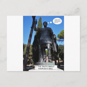 Die Wahrheit über Hadrians Mauer. Postkarte