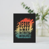 DIE WAHRHEIT UND DAS LEBEN POSTKARTE (Stehend Vorderseite)