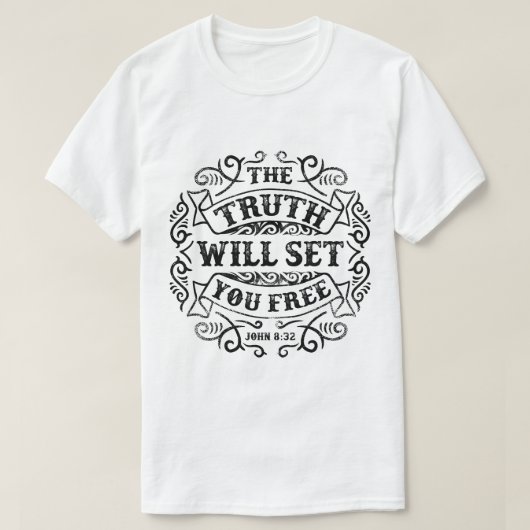 Die Wahrheit wird der T - Shirt der Set-Sie frei (Design vorne)