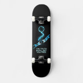Die Wahrheit wird Euch Frei Machen Christlich Skateboard (Vorderseite)
