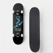 Die Wahrheit wird Euch Frei Machen Christlich Skateboard (Vorne)