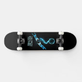 Die Wahrheit wird Euch Frei Machen Christlich Skateboard (Horizontal)