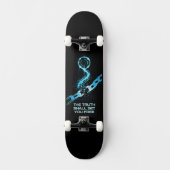 Die Wahrheit wird euch frei machen Konservativ Skateboard (Vorderseite)