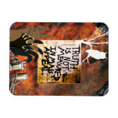 Die Wahrheit wird nicht im Massenanreiz gemessen Magnet (Horizontal)