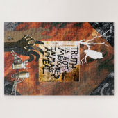 Die Wahrheit wird nicht im Massenanreiz gemessen Puzzle (Horizontal)