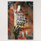 Die Wahrheit wird nicht im Massenanreiz gemessen Puzzle (Vertikal)