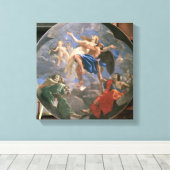 Die Wahrheit wird von Zeit weg über die Reichweite Leinwanddruck (Insitu (Holzboden))