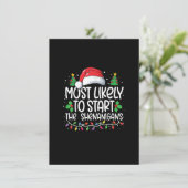 Die wahrscheinlichste Art, die Weihnachtsbrunnen d Einladung (Stehend Vorderseite)