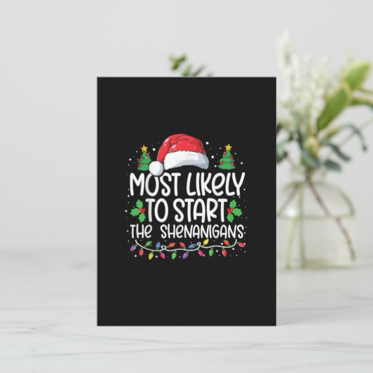 Die wahrscheinlichste Art, die Weihnachtsbrunnen d Einladung (Stehend Vorderseite)