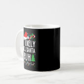 Die wahrscheinlichste Art, Santa Bruh Funny Matchi Kaffeetasse (Vorderseite Links)