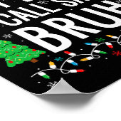 Die wahrscheinlichste Art, Santa Bruh Funny Matchi Poster (Ecke)