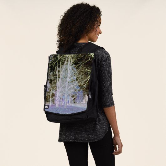 Die Wälder in Infrarot Rucksack (Ausgewaschen)