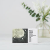 Die Waldfee-Visitenkarte Visitenkarte (Stehend Vorderseite)