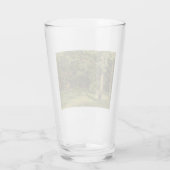 Die Waldreinigung (Waldlandschaft) Glas (Rückseite)