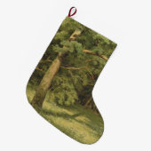 Die Waldreinigung (Waldlandschaft) Großer Weihnachtsstrumpf (Vorderansicht (hängend))