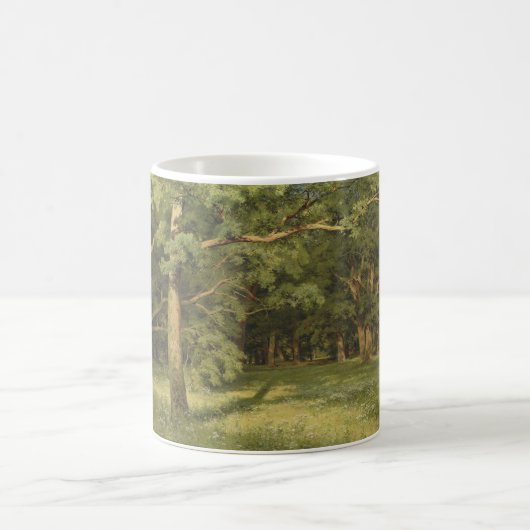 Die Waldreinigung (Waldlandschaft) Kaffeetasse (Mittel)