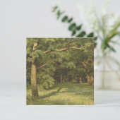 Die Waldreinigung (Waldlandschaft) Karte (Stehend Vorderseite)