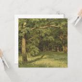 Die Waldreinigung (Waldlandschaft) Karte (Vorderseite/Rückseite Beispiel)