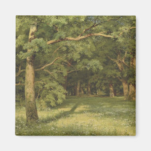 Die Waldreinigung (Waldlandschaft) Magnet