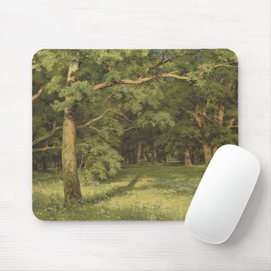 Die Waldreinigung (Waldlandschaft) Mousepad (Mit Mouse)