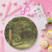 Die Waldreinigung (Waldlandschaft) Pappteller (Party)