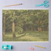 Die Waldreinigung (Waldlandschaft) Seidenpapier (Basteln)