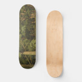 Die Waldreinigung (Waldlandschaft) Skateboard (Vorderseite)