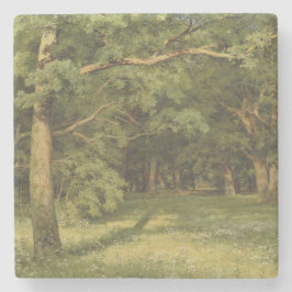 Die Waldreinigung (Waldlandschaft) Steinuntersetzer