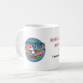 Die Waldtee-Party-Tasse Kaffeetasse (Vorderseite Links)